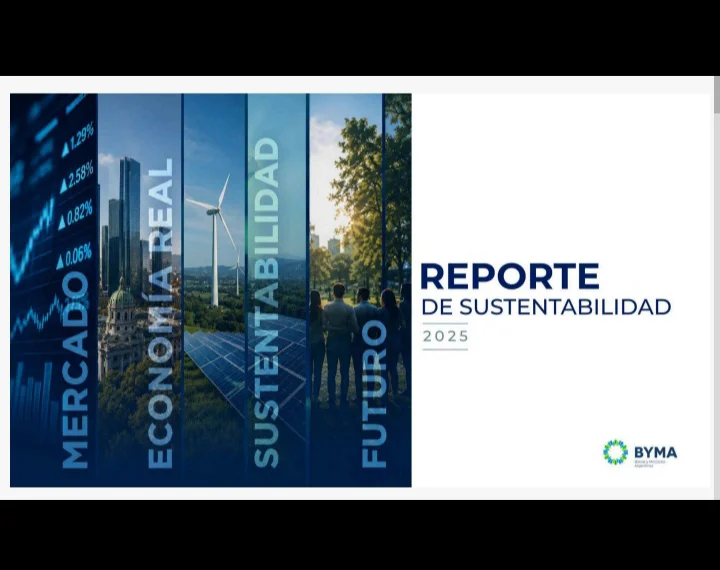 BYMA portada Reporte de Sostenibilidad 2025