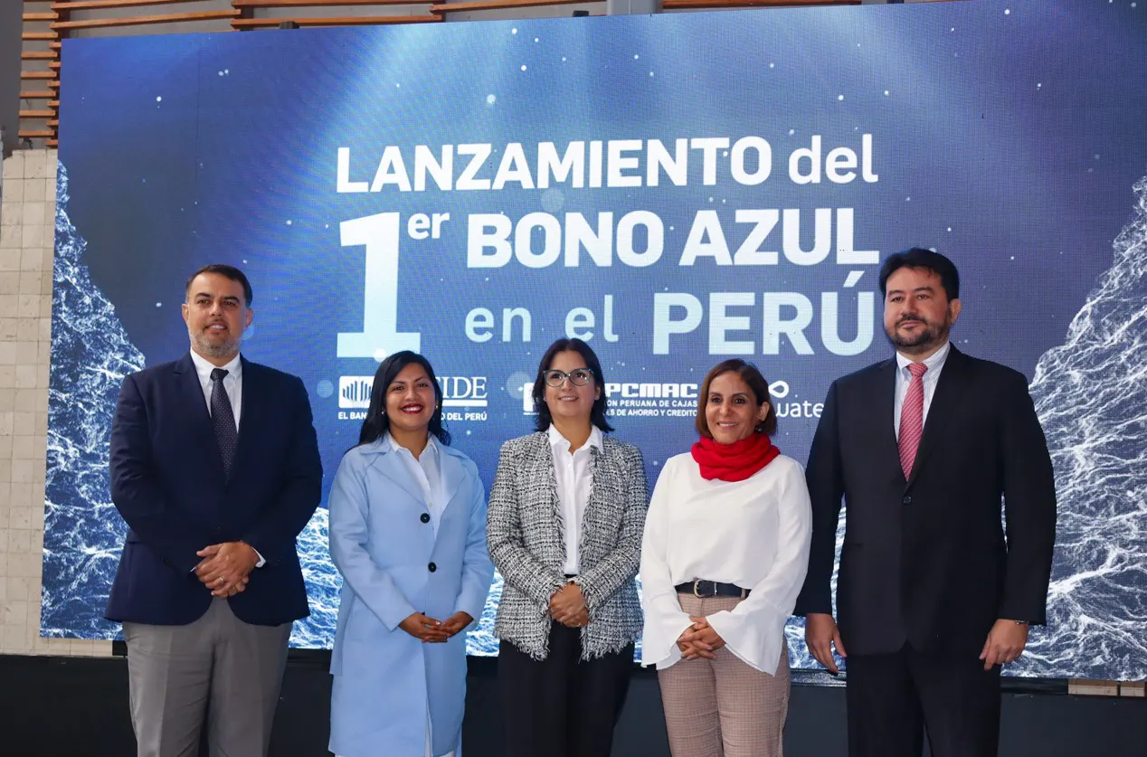 COFIDE primer Bono Azul de Perú