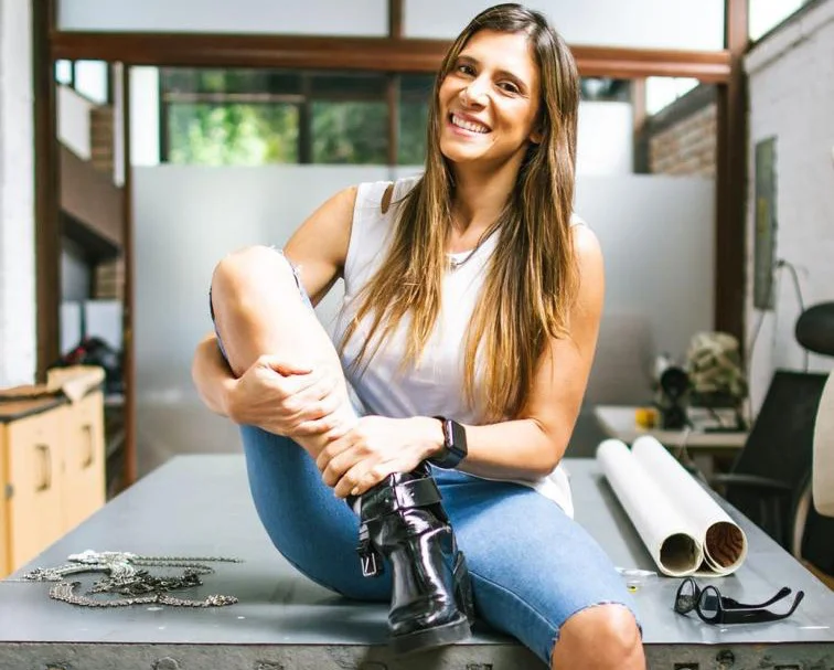 Franci  Arias - diseñadora moda sostenible Venezuela