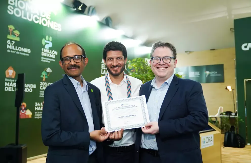 CAF Bono de Resiliencia COP30 Brasil