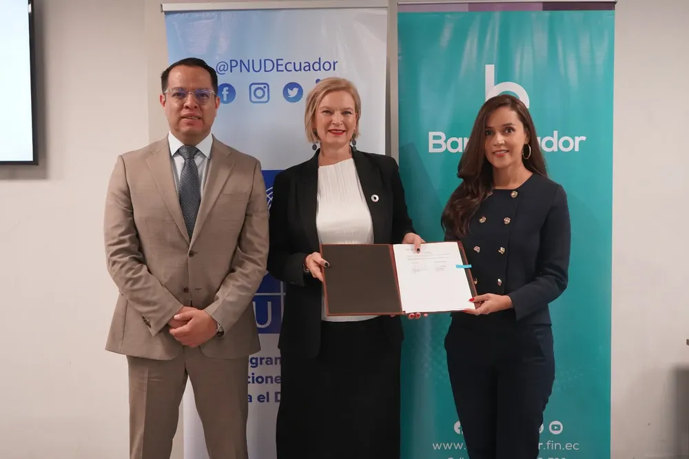 Acuerdo PNUD y BanEcuador impulsa Finanzas Sostenibles