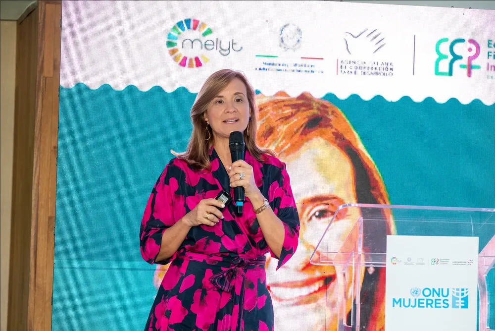 Gisela Sánchez, presidenta ejecutiva BCIE