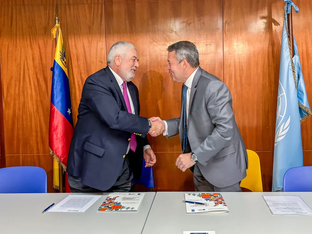 Foto PNUD Venezuela acuerdo Bancamiga