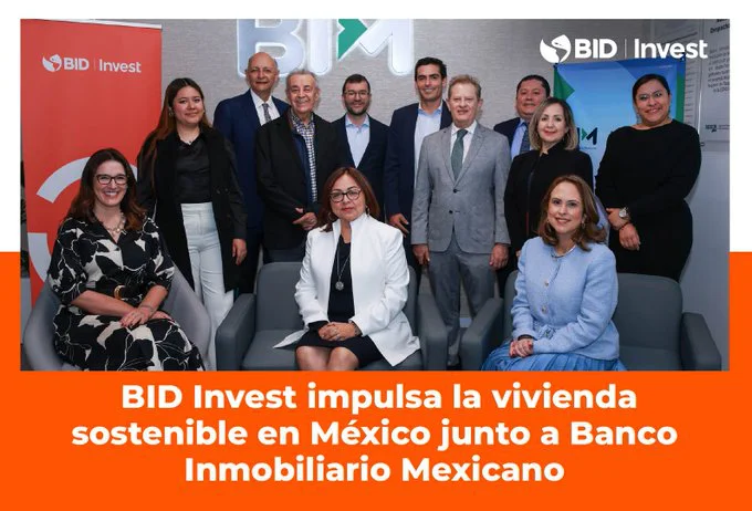 BID Invest y Banco Inmobiliario Mexicano bono social