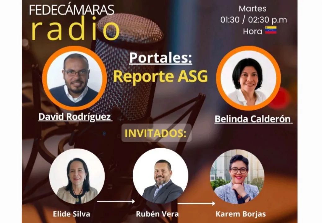 Flyer Editado Programa Reporte ASG - martes 25 de noviembre 2025