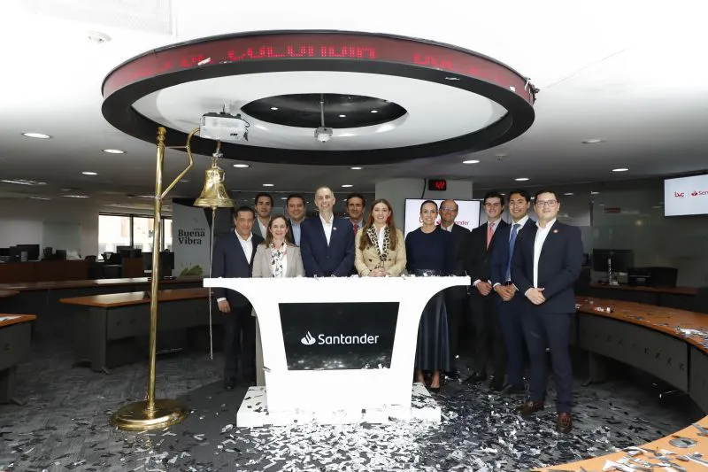 Banco Santander Colombia emisión Bono Sostenible bvc