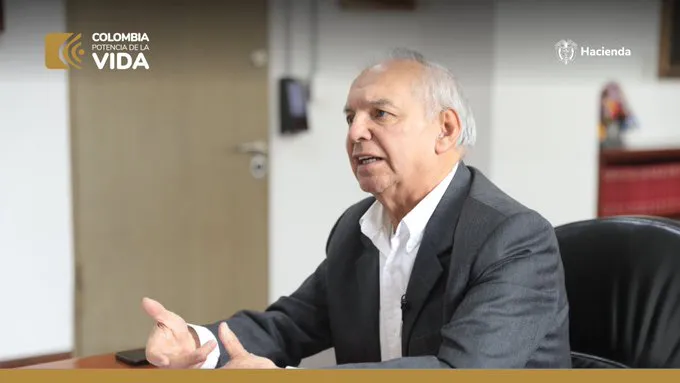 ministro de hacienda de Colombia