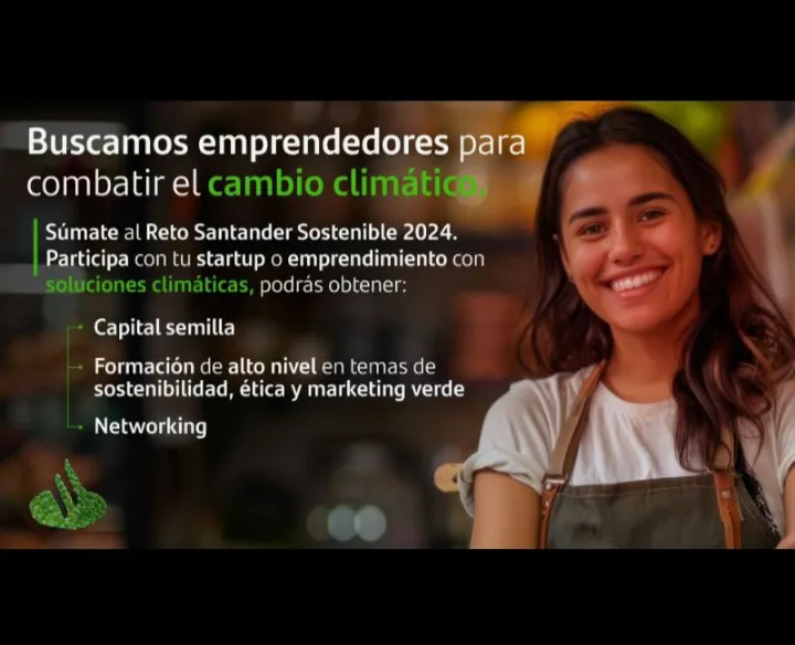 Reto Santander Sostenible 2024 - emprendedores México
