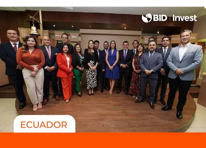 Emisión de bono sostenible Difare BID Invest Ecuador